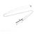 Collier Gucci Separate Diamond Argenté - vue 13