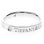 Autre Marque Bague Tiffany Flat Band avec 3 diamants Argenté - vue 2
