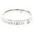Autre Marque Bague Tiffany Flat Band avec 3 diamants Argenté - vue 4