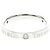 Autre Marque Bague Tiffany Flat Band avec 3 diamants Argenté - vue 6