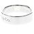 Autre Marque Anello Tiffany Flat Band in platino Argento - vista 2