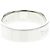 Autre Marque Anello Tiffany Flat Band in platino Argento - vista 8