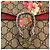 Borsa Mini Gucci Dionysus GG Supreme Bloom Rosa Bianco Rosso Verde Monogramma - vista 12