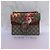 Borsa Mini Gucci Dionysus GG Supreme Bloom Rosa Bianco Rosso Verde Monogramma - vista 2