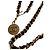 Timeless Cinturón Chanel CC Charm Negro Dorado