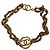 Collana a catena Chanel CC Logo D'oro