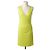 Abito Burberry in viscosa verde lime