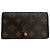Louis Vuitton Monogram Canvas Zippy Wallet Brown