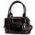 Longchamp Légende Bolso de Cuero Charol Negro