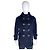 Burberry navy blue wool duffle coat