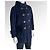 Burberry navy blue wool duffle coat - view 2
