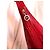 Mala Longchamp Le Roseau em couro vermelho efeito croco - vista 10
