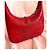 Mala Longchamp Le Roseau em couro vermelho efeito croco - vista 5