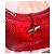Mala Longchamp Le Roseau em couro vermelho efeito croco - vista 7