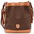 Céline Bolso Bucket Celine Monogram Castaño Monograma