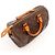 Bolso de mano Louis Vuitton Speedy 30 Monogram Canvas Castaño Monograma - vista 11