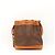 Céline Celine Macadam Bucket Bag Braun
