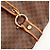 Céline Bolso de hombro Celine Monogram Castaño Monograma - vista 6