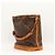 Borsa a secchiello Louis Vuitton Monogram Noe Marrone Monogramma - vista 4