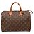 Bolso Louis Vuitton Speedy 30 Monogram Canvas Castaño