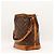 Bolsa de Balde Louis Vuitton Monogram Noe Marrom - vista 4
