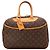 Louis Vuitton Monogram Canvas Keepall 50 Castaño Monograma