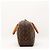 Louis Vuitton Monogram Canvas Keepall 50 Castaño Monograma - vista 3