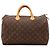 Bolso Louis Vuitton Speedy 30 Monogram Canvas Castaño