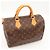 Bolsa Louis Vuitton Speedy 30 Monogram Canvas Marrom Monograma - vista 10