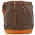 Bolso Bucket Louis Vuitton Monogram Noe Castaño Monograma