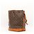 Bolso Bucket Louis Vuitton Monogram Noe Castaño Monograma - vista 2