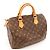 Borsa Louis Vuitton Speedy 30 Monogram Canvas Marrone Monogramma - vista 10
