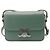Céline Celine Triomphe Schultertasche aus grünem Leder