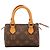 Sac à main Louis Vuitton Speedy Nano Monogram Canvas Marron Monogramme