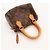 Sac à main Louis Vuitton Speedy Nano Monogram Canvas Marron Monogramme - vue 10