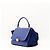 Céline Borsa Celine "Big Bag" con manico in pelle blu e camoscio - vista 2