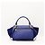 Céline Borsa Celine "Big Bag" con manico in pelle blu e camoscio - vista 3