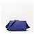 Céline Borsa Celine "Big Bag" con manico in pelle blu e camoscio - vista 5
