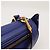 Céline Borsa Celine "Big Bag" con manico in pelle blu e camoscio - vista 7