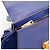 Céline Borsa Celine "Big Bag" con manico in pelle blu e camoscio - vista 9