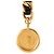 CHANEL - Cintura Medallion Chanel vintage in catena dorata e pelle liscia nera - vista 4