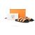 HERMÈS - Sandali Chypre Hermès in pelle liscia marrone gold (T41) Cammello - vista 10