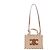 Cabas Céline CELINE - Thais Celine Shopper aus beigem Canvas und braunem Leder - Ansicht 5