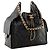 CHANEL - Borsa a tracolla Chanel 25 medium in pelle caviar nera Nero - vista 2