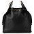 CHANEL - Borsa a tracolla Chanel 25 medium in pelle caviar nera Nero - vista 3
