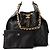 CHANEL - Borsa a tracolla Chanel 25 medium in pelle caviar nera Nero - vista 5