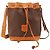 Céline Borsa a secchiello Celine Macadam Monogram Marrone Monogramma