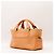 Céline Celine Beige Leather Perforated Handbag - view 2