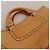 Céline Celine Beige Leather Perforated Handbag - view 6