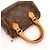 Bolso Louis Vuitton Speedy Nano Monogram Canvas Castaño Monograma - vista 12